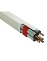 Goulotte climatisation ivoire T08 (80x60mm) de 2m - clim-split.com