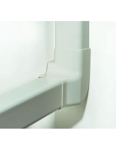Angle vertical gauche Ivoire T08 (80mmx60mm) - clim-split.com