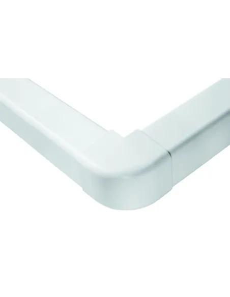 Angle extérieur blanc pur T06 (60x45mm) - clim-split.com
