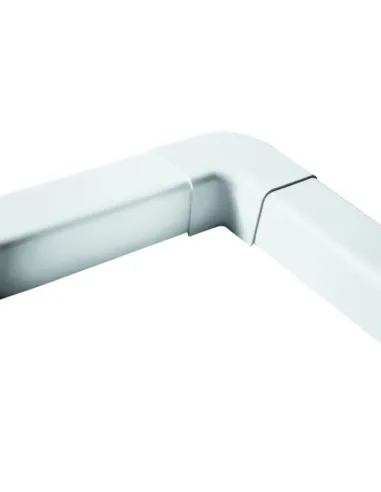 Angle à plat blanc pur T06 (60x45mm) - clim-split.com
