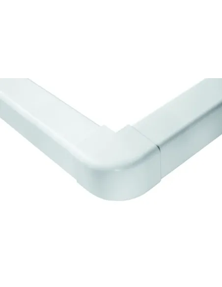 Angle extérieur blanc pur T08 (80mmx60mm)
