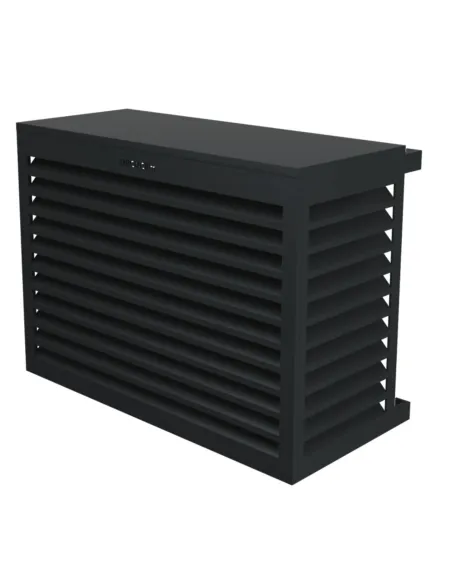Cache-groupe alu anthracite taille L - clim-split.com