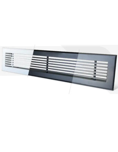 Grille de reprise linéaire avec porte-filtre - clim-split.com