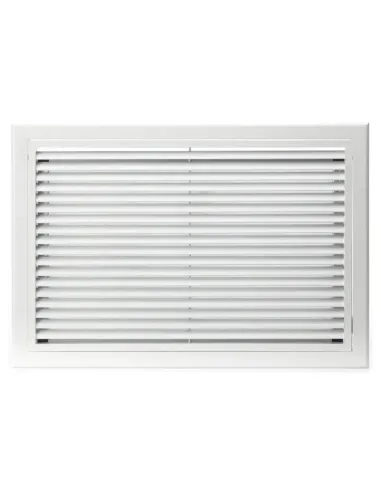 Grille de reprise à ailettes droites - clim-split.com