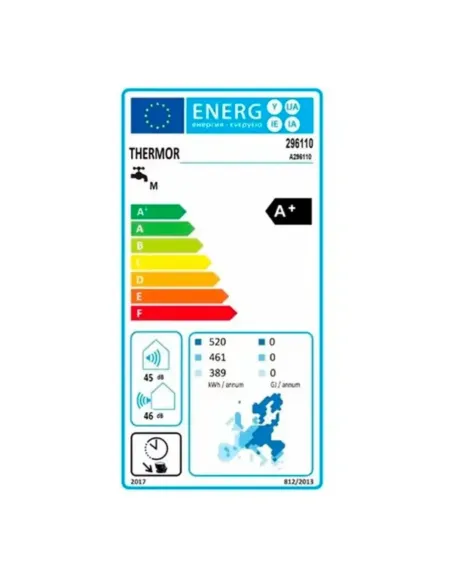 Chauffe Eau Thermodynamique THERMOR - AEROMAX 5 - MURAL MONOBLOC - 100 litres (269110)