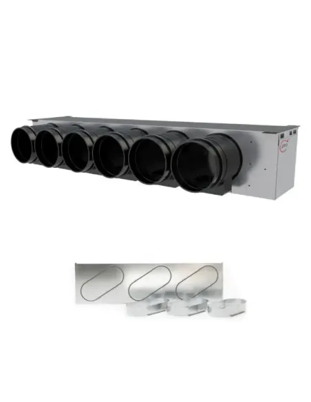 Plenums Airpilot pour gainable Daikin FBA 100/125 6 Sorties