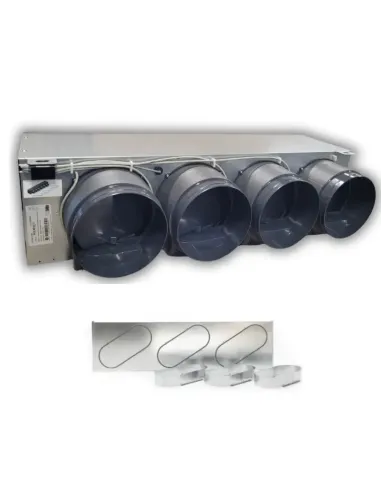 Plenums Airpilot pour gainable Mitsubishi PEAD-M 60/71 4 Sorties