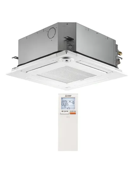 Climatiseur cassette Mitsubishi SLZ-M35FA/SUZ-M35VA (avec façade et télécommande)