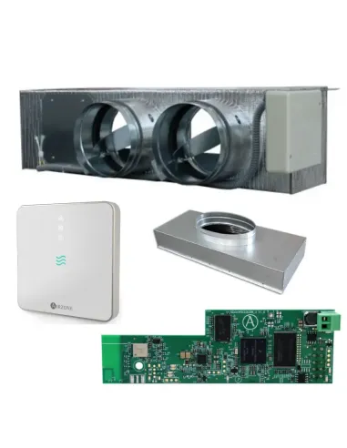 Pack plenums (Mitsubishi) Easyzone 25 Airzone taille S webserveur