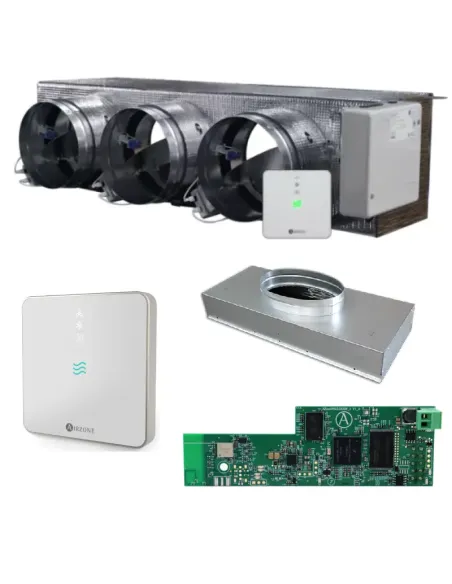 Pack plenums (Mitsubishi) Easyzone 25 Airzone taille S webserveur