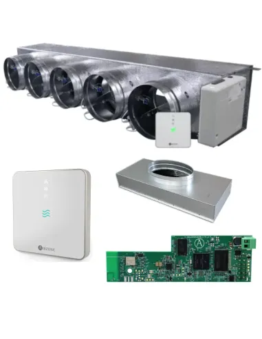Pack plenums (Mitsubishi) Easyzone 25 Airzone taille S webserveur