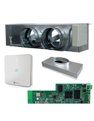 Pack plenums (Mitsubishi) Easyzone 25 Airzone taille S webserveur