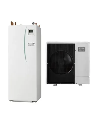 Ensemble PAC AIR/EAU MITSUBIHI ERSF-VM6E/PUZ-SHWM80VAA