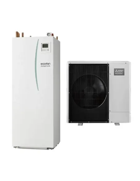 Ensemble PAC AIR/EAU MITSUBIHI ERSF-VM6E/PUZ-SHWM80VAA