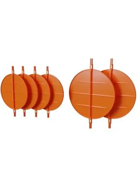 Lot de volets pour plénum 6S (VRD6S)