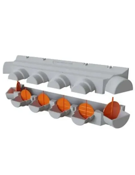Lot de volets pour plénum 6S (VRD6S)