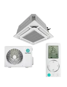 HEIWA HP2KIS-125-V1 / HP2ES-125-V1 avec façade HPOFAC2-V1