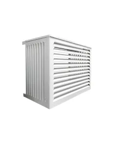 Cache-clim ALU HEIWA blanc