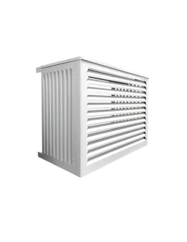 Cache-clim ALU HEIWA blanc