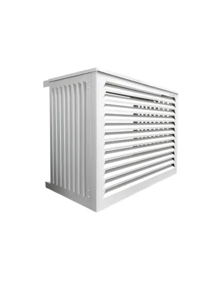 Cache-clim ALU HEIWA blanc