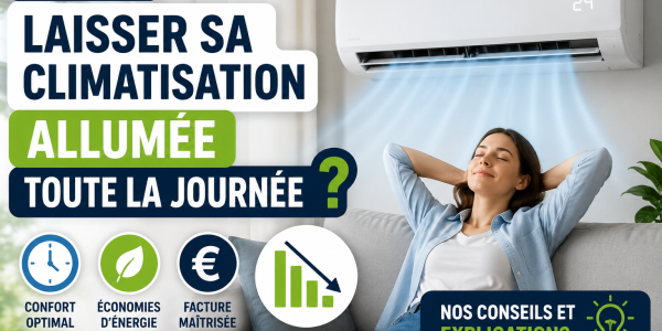 Faut-il laisser sa climatisation allumée toute la journée ?