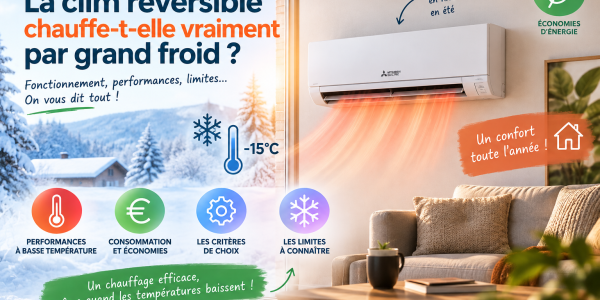 La clim réversible chauffe-t-elle vraiment par grand froid ?